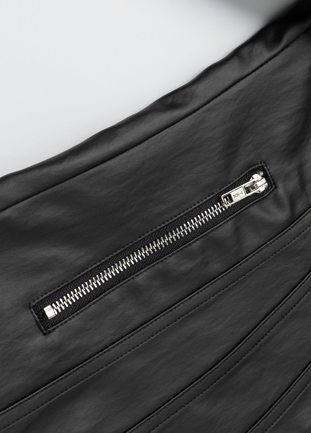 26SS DECONSTRUCT ZIP BIKER JACKET