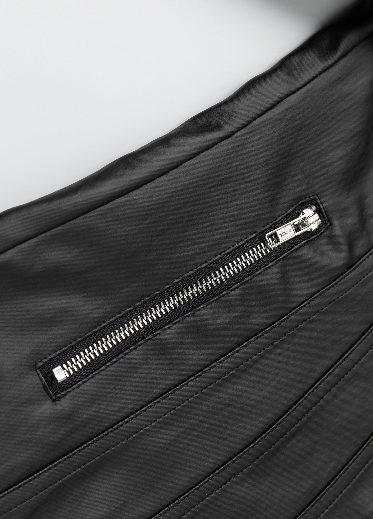 26SS DECONSTRUCT ZIP BIKER JACKET