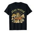 Stay Weird Frog Quirky Hippie Y2K T-Shirt - Streetwear Style Unisex