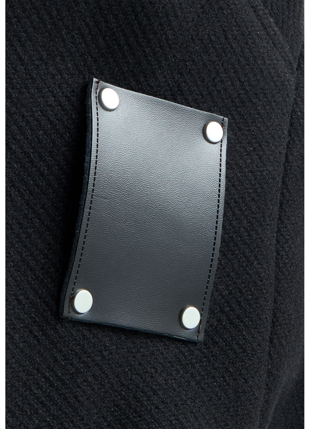 25FW DECONSTRUCT SLANT WOOL COAT