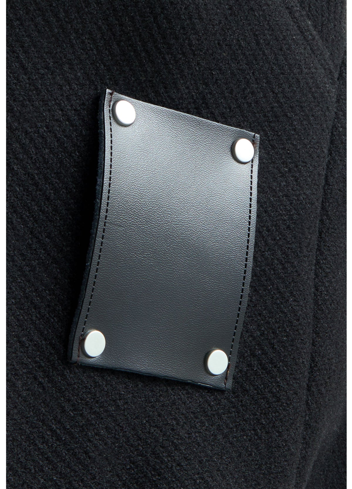 25FW DECONSTRUCT SLANT WOOL COAT