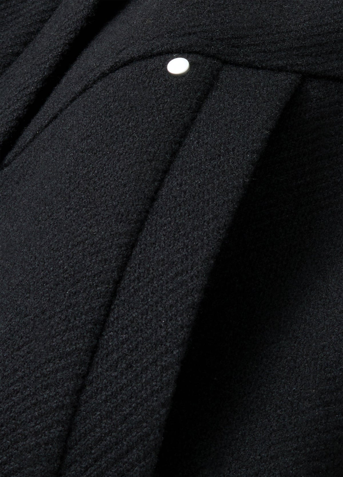 25FW DECONSTRUCT SLANT WOOL COAT
