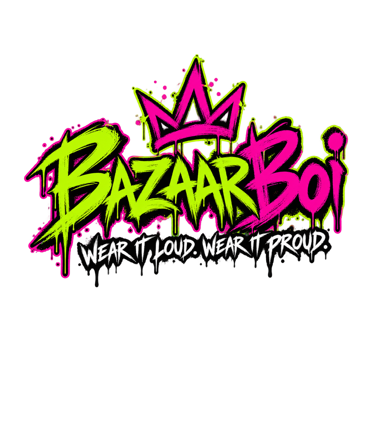 The OG BazaarBoi signature graffiti artwork
