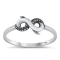 Tentacles & Infinity Ring – Sterling Silver