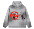 Fragments Faded Distress Hoodie