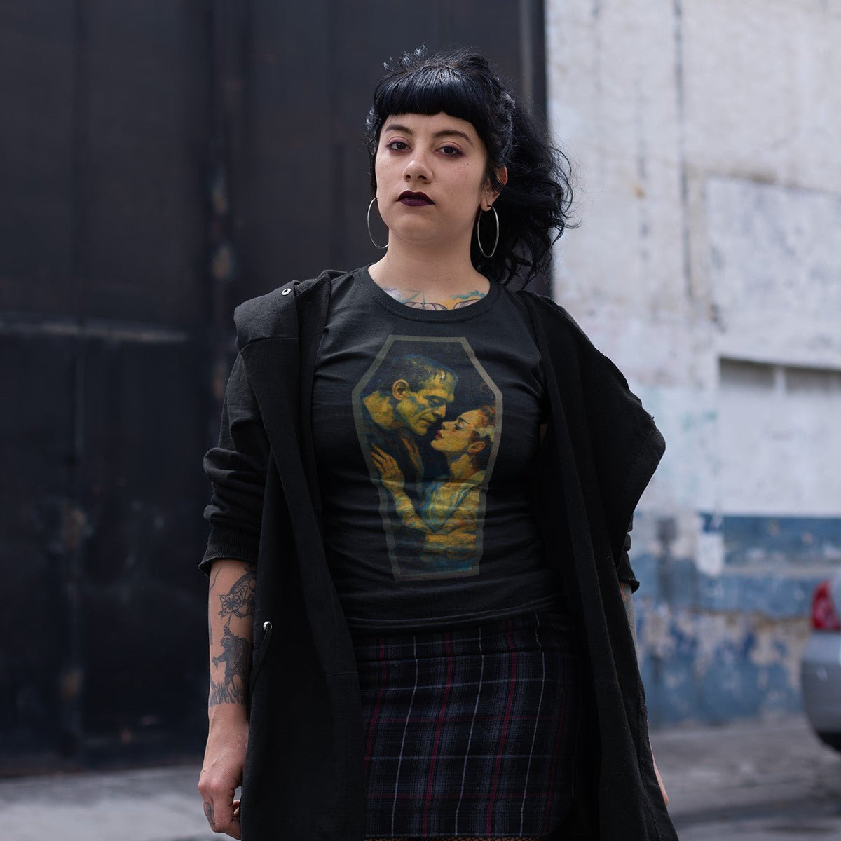 Frankenstein and His Bride T-Shirt